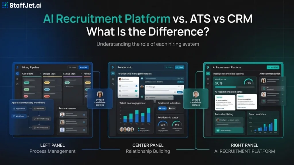 AI Recruitment Platform vs. ATS vs CRM_ What Is the Difference_